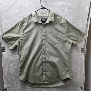 Hollister Epic Flex Shirt Green XL